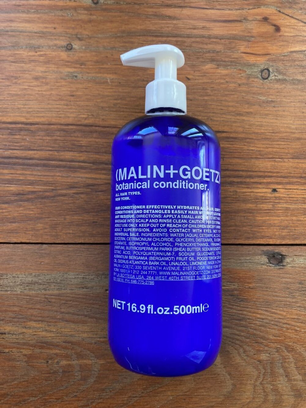 Set/5 MALIN + GOETZ Botanical Hair Conditioners - 5 x 16.9 fl. oz. NEW